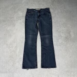 2000's Levi's 515 Boot Cut Jeans Black Mid Rise Stretch Womens - Size: 6S
